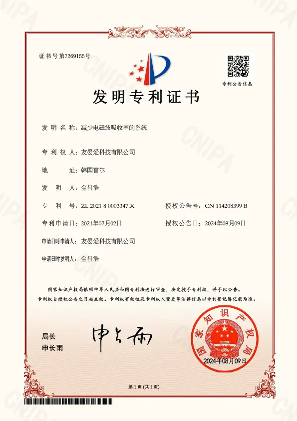 중국 특허